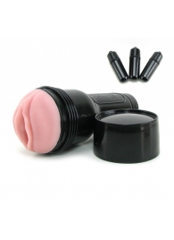 Мастурбатор-вагина Fleshlight - Vibro Pink Lady Touch с вибрацией - Fleshlight - в Сургуте купить с доставкой
