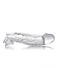 Прозрачная насадка для увеличения члена 2 Inch Clear Extender Sleeve - XR Brands - в Сургуте купить с доставкой