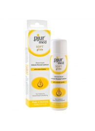 Силиконовый лубрикант с жожоба pjur MED Soft glide - 100 мл. - Pjur - купить с доставкой в Сургуте