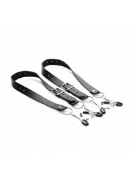 Ремни с зажимами для половых губ Spread Labia Spreader Straps with Clamps - XR Brands - купить с доставкой в Сургуте
