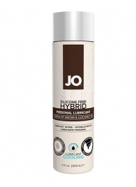 Водно-масляный лубрикант с охлаждающим эффектом JO Silicon free Hybrid Lubricant COOLING - 120 мл. - System JO - купить с доставкой в Сургуте