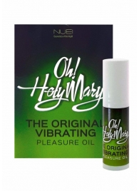 Масло унисекс с эффектом вибрации Oh! Holy Mary - 6 мл. - Nuei cosmetics - купить с доставкой в Сургуте