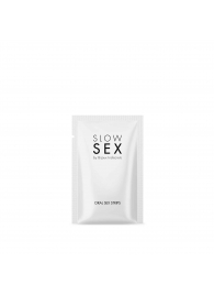 Полоски для орального секса Slow Sex Oral Sex Strips - 7 шт. - Bijoux Indiscrets - купить с доставкой в Сургуте