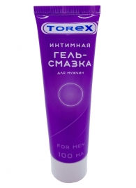 Гель-смазка на водной основе For Men - 100 мл. - Torex - купить с доставкой в Сургуте
