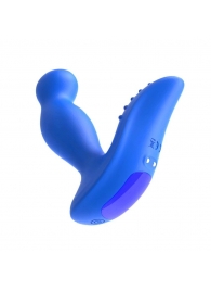 Синий вибромассажер простаты 3,5’’ P-spot Massager - 12,5 см. - Erokay - в Сургуте купить с доставкой