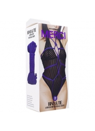 Фиолетовая верёвка для связывания и фиксации Bind Tie - 9,14 м. - Doc Johnson - купить с доставкой в Сургуте