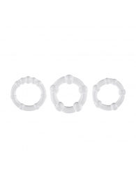 Набор из 3 эрекционных колец Erection Rings Set - Selopa - в Сургуте купить с доставкой