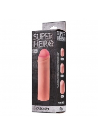 Фаллоудлинитель SUPER HERO Casanova - 18 см. - Lola Games - в Сургуте купить с доставкой