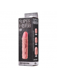 Фаллоудлинитель SUPER HERO Sex Machine - 15,5 см. - Lola Games - в Сургуте купить с доставкой