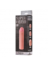 Фаллоудлинитель SUPER HERO Tempter - 16 см. - Lola Games - в Сургуте купить с доставкой