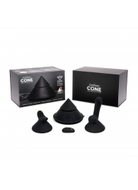 Конусный вибромассажер Cowgirl Cone с 2 насадками - CowGirl - купить с доставкой в Сургуте