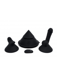 Конусный вибромассажер Cowgirl Cone с 2 насадками - CowGirl - купить с доставкой в Сургуте