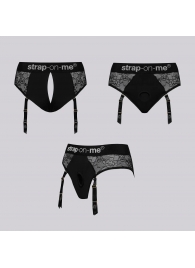 Трусики для фиксации насадок Strap-on-me Harness Lingerie Diva XS - Strap-on-me - купить с доставкой в Сургуте