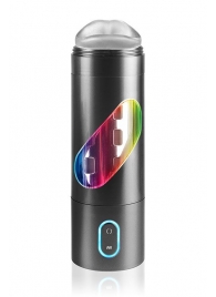 Перезаряжаемый мастурбатор-ротик Extreme Toyz Rechargeable Roto-Bator Mouth - Pipedream - в Сургуте купить с доставкой
