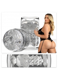 Прозрачный двусторонний мастурбатор Fleshlight Quickshot Mia Malkova - Fleshlight - в Сургуте купить с доставкой