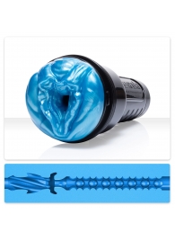 Мастурбатор-вагина Fleshlight Freaks Alien Blue Metallic - Fleshlight - в Сургуте купить с доставкой