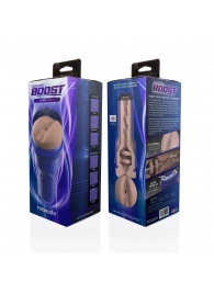 Телесный мастурбатор-анус Fleshlight Boost Blast Female - Fleshlight - в Сургуте купить с доставкой