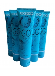 Набор из 5 пролонгирующих лубрикантов на водной основе Egzo Go (по 100 мл.) - EGZO - купить с доставкой в Сургуте