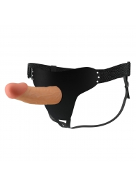 Телесный полый мужской страпон Stark - 17,5 см. - Baile - купить с доставкой в Сургуте