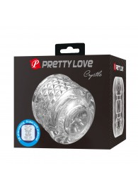 Прозрачный сквозной мастурбатор Crystle - Baile - в Сургуте купить с доставкой