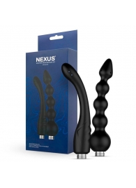 Набор из 2 насадок для анального душа Shower Douche Duo Kit - Nexus Range - купить с доставкой в Сургуте