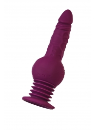 Фиолетовая мини-машина для секса Striker с пультом ДУ - 23,5 см. - ToyFa - купить с доставкой в Сургуте