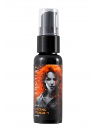 Гель с эффектом вибрации Volcano Of Passion со вкусом вишни - 25 мл. - Erotist Lubricants - купить с доставкой в Сургуте