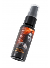 Гель с эффектом вибрации Volcano Of Passion со вкусом винограда - 25 мл. - Erotist Lubricants - купить с доставкой в Сургуте