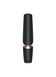 Черный вакуумный стимулятор Perfect Kiss - Satisfyer