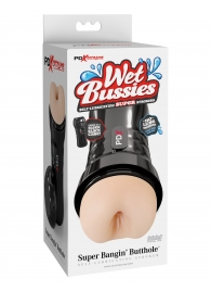 Мастурбатор-анус в колбе Super Banging Butthole - Pipedream - в Сургуте купить с доставкой