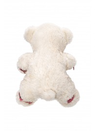 Бондажный набор: белый мишка с розовыми оковами и наручниками - Pecado - купить с доставкой в Сургуте