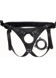 Пояс Hard Brutal для больших насадок - LOVETOY (А-Полимер) - купить с доставкой в Сургуте