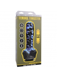Черно-синяя мини-машина на присоске Tendril Thruster - 21,6 см. - Doc Johnson - купить с доставкой в Сургуте