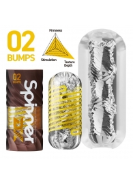 Мастурбатор Tenga Spinner DX 02 Bumps - Tenga - в Сургуте купить с доставкой