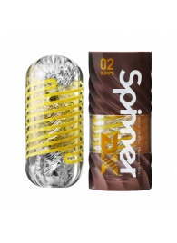 Мастурбатор Tenga Spinner DX 02 Bumps - Tenga - в Сургуте купить с доставкой