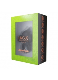 Черное эрекционное кольцо Lingus с вибрацией - Adrien Lastic - в Сургуте купить с доставкой