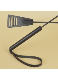 Черный кожаный стек «Сириус» - 60 см. - Sitabella - купить с доставкой в Сургуте