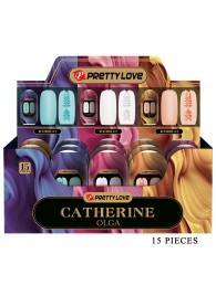 Набор из 15 мастурбаторов Catherine Olga - Baile - в Сургуте купить с доставкой