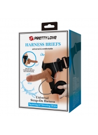 Женский страпон с вибрацией и эффектом эякуляции Oher - Baile - купить с доставкой в Сургуте