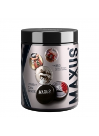 Черные утолщенные презервативы MAXUS Extra Strong с железным кейсом - 15 шт. - Maxus - купить с доставкой в Сургуте