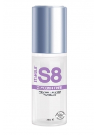 Лубрикант на водной основе S8 Glycerin Free без глицерина - 125 мл. - Stimul8 - купить с доставкой в Сургуте