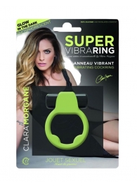 Люминесцентное эрекционное виброкольцо Super - Clara Morgane - в Сургуте купить с доставкой