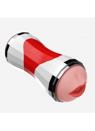 Двусторонний мастурбатор в колбе Power Grip Cup - вагина и ротик - Boys of Toys - в Сургуте купить с доставкой