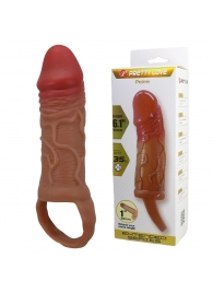 Реалистичная насадка на член Peirre - 15,5 см. - Baile - в Сургуте купить с доставкой