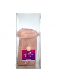 Телесный мастурбатор-вагина с фигурками на поверхности - LOVETOY (А-Полимер) - в Сургуте купить с доставкой