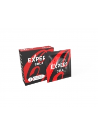 Презервативы с ароматом колы Expert Cola - 3 шт. - Expert - купить с доставкой в Сургуте