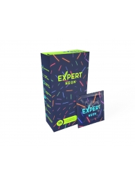 Светящиеся в темноте презервативы Expert Neon - 15 шт. - Expert - купить с доставкой в Сургуте