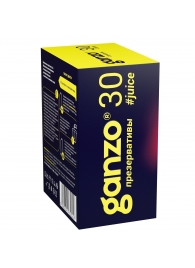 Ароматизированные презервативы Ganzo Juice - 30 шт. - Ganzo - купить с доставкой в Сургуте