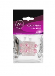 Прозрачная насадка на пенис с цветными шариками - Erowoman-Eroman - в Сургуте купить с доставкой