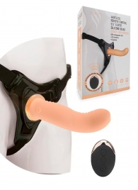 Женский вибрострапон со съемной насадкой и пультом ДУ - Erokay - купить с доставкой в Сургуте